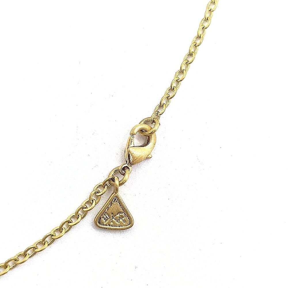 Silpada Let it Glow Necklace in Gold Brass KR-36" - Picture 3 of 5